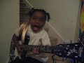 Quincy as Hannah Montana