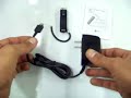 LG HBM710 BLUETOOTH HEADSET HBM 710 BLACK WIRELESS NEW