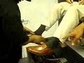 braski gettin a shoe shine