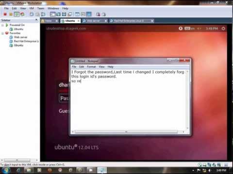 how to know ubuntu password
