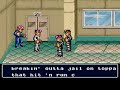 after a bold escape, kunio and riki head back to kunio's high school, but so did officer takayama. sneaking into the school by the girls swimming pool, they bump into misato, on a rather cold reception... it's up to kunio and rikki to take on daiki and get their school uniforms back.
