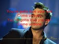 Robbie Williams Come Undone Karaoke
