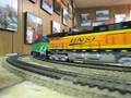Amtrak 134 meets BNSF 5612 (Coal Empties) on Hazelhurst Sub