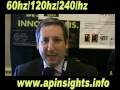 Samsung 60hz/120hz/240hz Scott Birnbaum What is new-How do I get blur out of motion