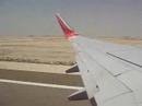 Air India Express Boeing 737-800 take-off from Abu Dhabi