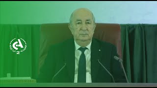 Le président de la République adresse un discours à la nation devant les deux chambres du Parlement