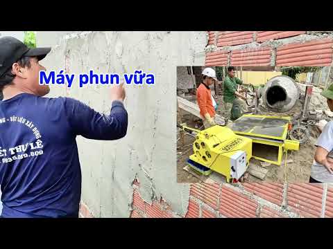 Hướng dẫn phối trộn và thi công tô trát tường chống thấm, chống rạn nứt bằng Vữa Victory New - VTR1