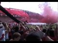 Newell's vs ciclon- recibimiento (13-12-09)