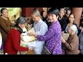 Tặng quà gia đình khó khăn xã Bình Phú, Thăng Bình