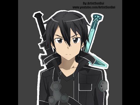 how to draw klein sao