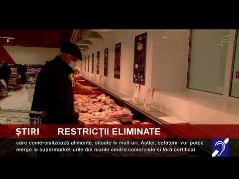 Restricții eliminate