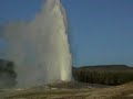 Old Faithful Erupts