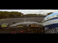 In car Curborough sprint lap