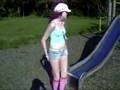 At the park!