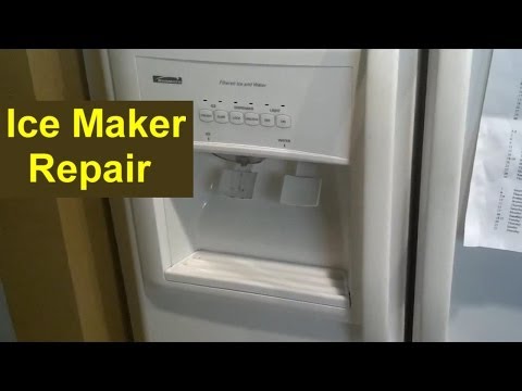 how to unclog a kenmore ice maker