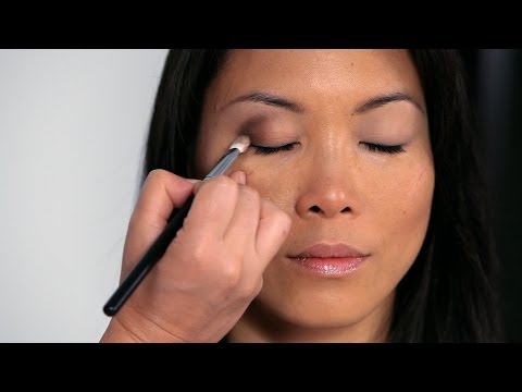 how to - Watch more How to Do Asian Makeup videos: http://www.howcast.com/videos/504799-How-to-Go-from-Day-to-Night-Asian-Makeup Learn a trick for creating double eye...