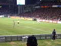 Olympique Lyonnais - Sochaux. Falta de Juninho al larguero Olympique Lyonnais - Sochaux. Falta de Juninho al larguero