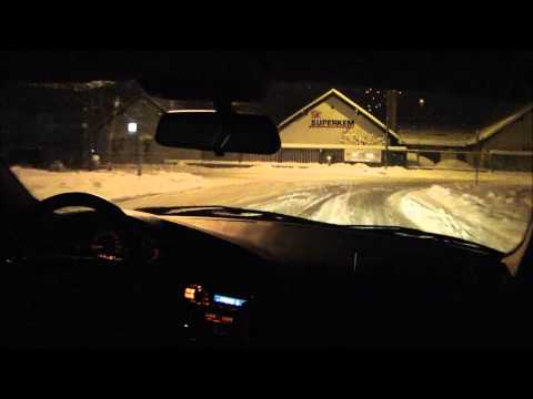 how to drive a bmw in the snow