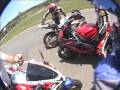 CBR 600, 1000 e Srad 1000 acelerando em Ipatinga