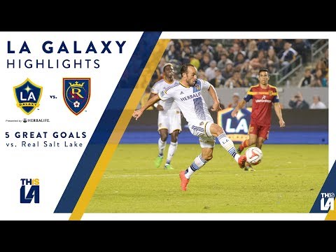 Video: Five Great Goals: LA Galaxy vs. Real Salt Lake
