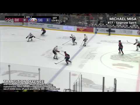 Film Room: Michael Misa - Transition Playmaking