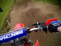 Motocross helmet cam at Cusses Gorse Veecam