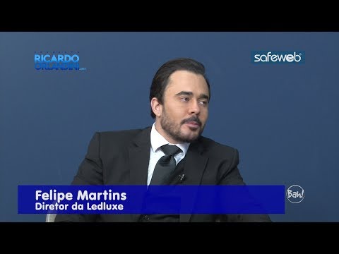 Ricardo Orlandini entrevista o diretor da Ledluxe Felipe Martins, fabricante de lâmpadas e luminárias em tecnologia LED.
