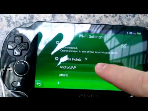 how to connect ps vita to at t