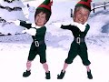 Two Recycled Teenagers Hip Hop Dancing (Merry Christmas)