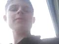 Im McDrive mim Einkaufswagen