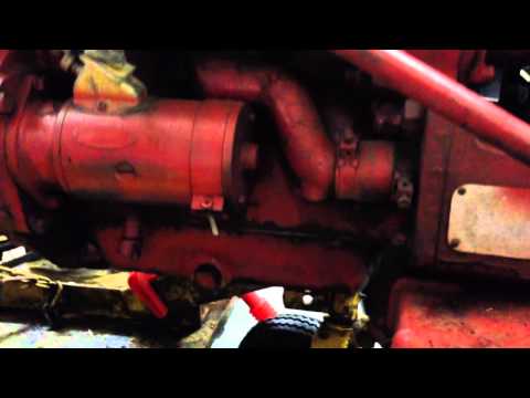 how to change oil in a farmall m