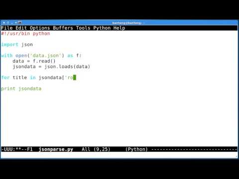 how to read json file