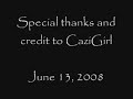 Special thanks and credit to Cazigirl GH: 06-13-08 Patrick, Robin, Liz, Epiphany, and Kelly