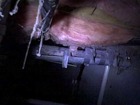 how to vent a dryer through crawl space