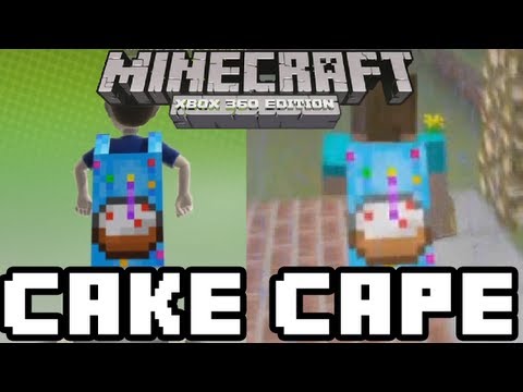 Minecraft Xbox 360 - BIRTHDAY CAPE This weekend! + Xbox Avatar Item 'Birthday Cape' Available Now!