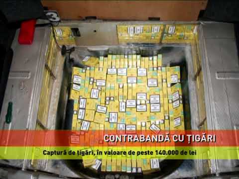 Capturi de țigări de contrabandă, în zonele de frontieră
