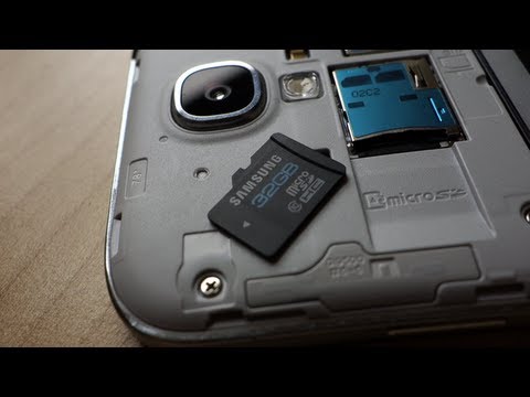 Moving apps to the SD card on the Samsung Galaxy S4
