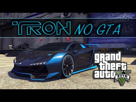 GTA V: Como criar o carro do filme Tron! Pinturas Diferenciadas