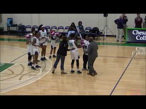Chesapeake College Sophomore Night  Womens Basketball  12 Feb 20 thumbnail