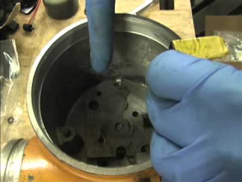 how to rebuild a meyers e-60 pump