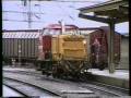NSB Di3,641+Di3,624. In Trondheim July 9,1990