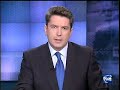 letizia ortiz y urdaci presentando el telediario en 2003