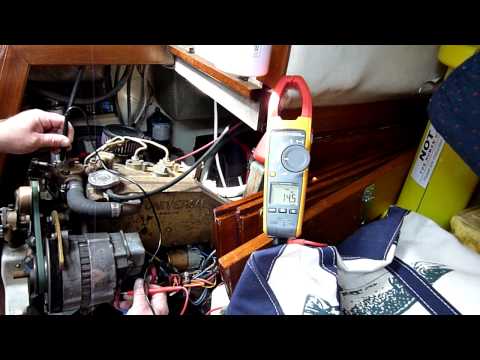 how to measure alternator output