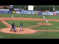 Hunter Strickland strikes out the last batter of the 5th Hunter Strickland strikes out the last batter of the 5th
