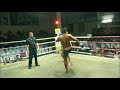Sean (Tiger Muay Thai) scores a 2nd round KO @ Patong Thai Boxing Stadium