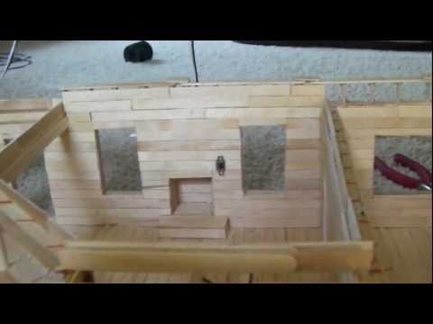Popsicle Stick House