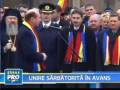 Basescu a mers la Alba Iulia, unde a sarbatorit cei 90 de ani de la Unire In Avans !