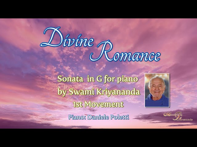 Divine Romance, Sonata in G for piano – 1st Mov (432 Hz)