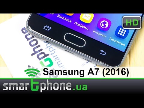 Обзор Samsung Galaxy A7 2016 SM-A710F (black)