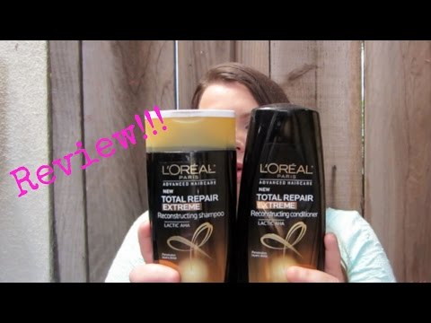 how to apply l'oreal total repair masque